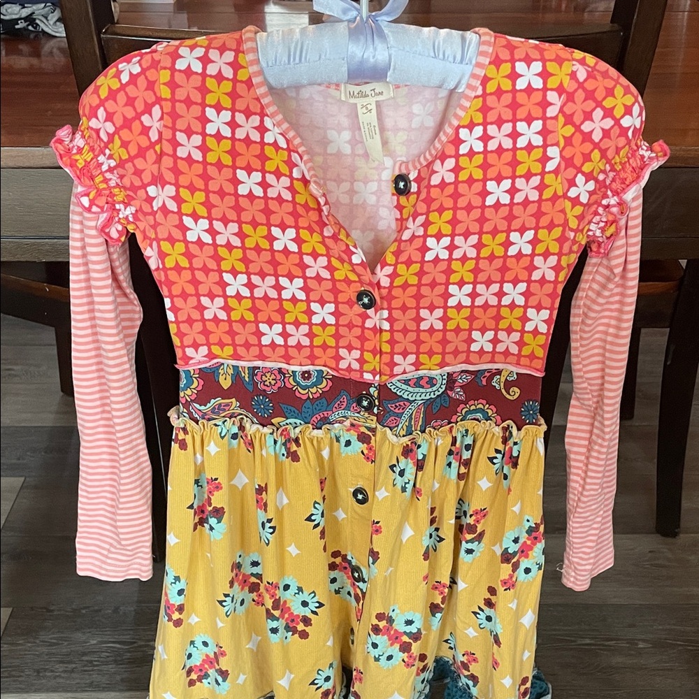 Matilda Jane Pink and White Floral Top